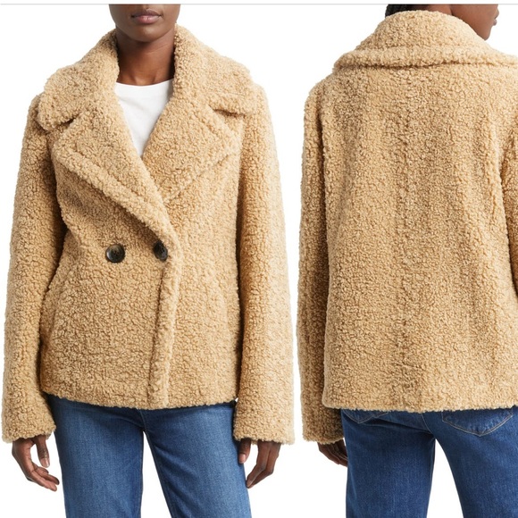 Sam Edelman Short Teddy coat - Picture 1 of 5
